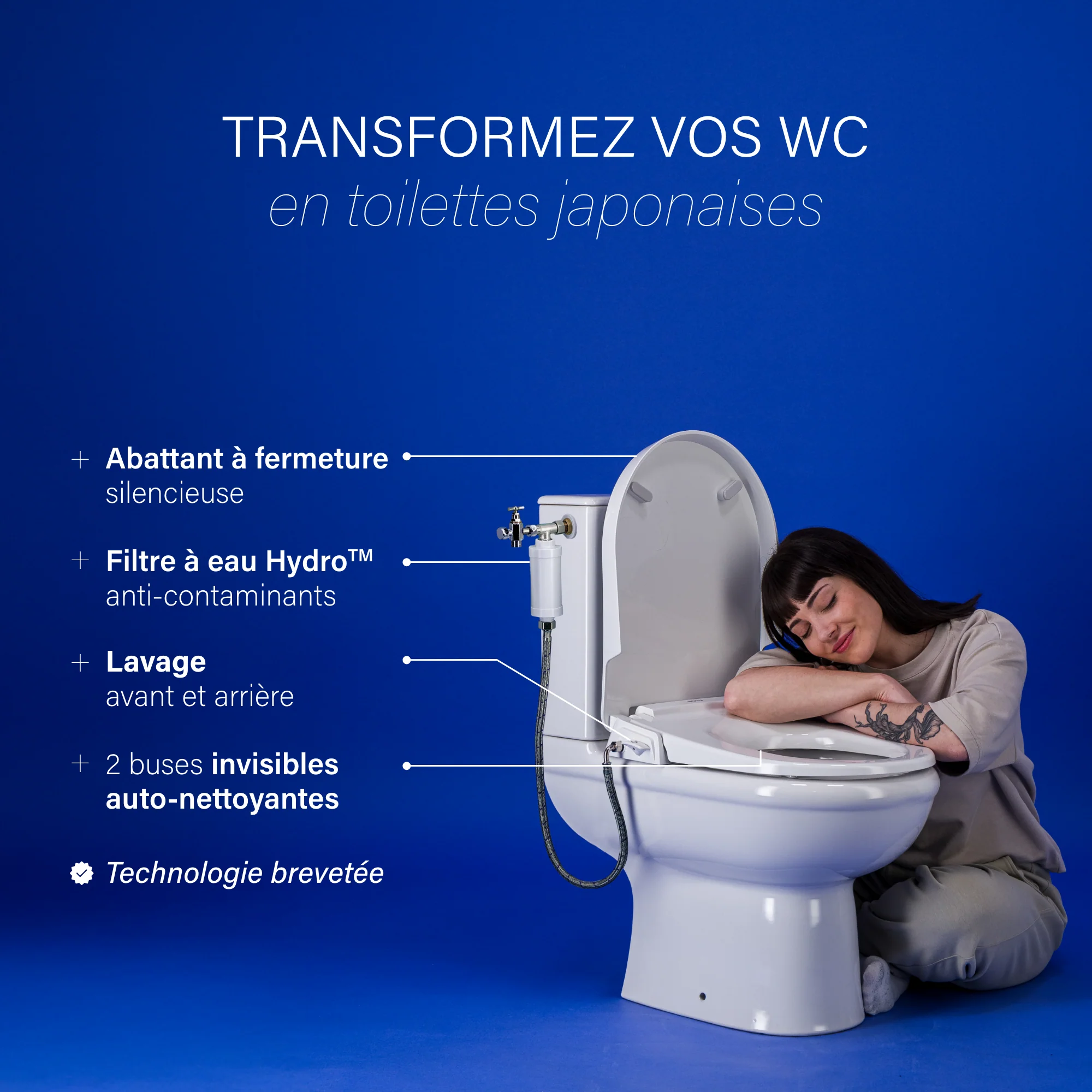 Abattant Japonais + Brosse de toilette BOKU - Image 4
