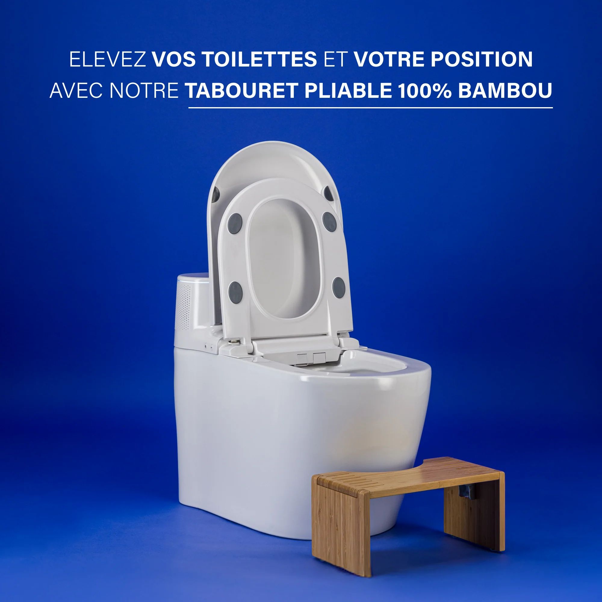 Pack de : Abattant Japonais + BOKU Mini+ Tabouret + Brosse de toilettes - Image 12